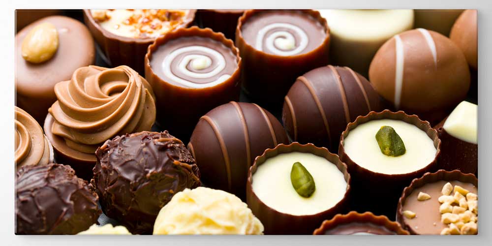 Çikolata Pralinleri Büyük Ebat Duvar Dekoru – 12435