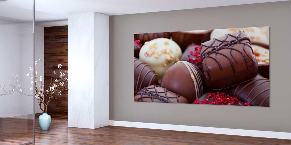 Çikolata Kaplı Pralinler Büyük Ebat Duvar Dekoru – 12436