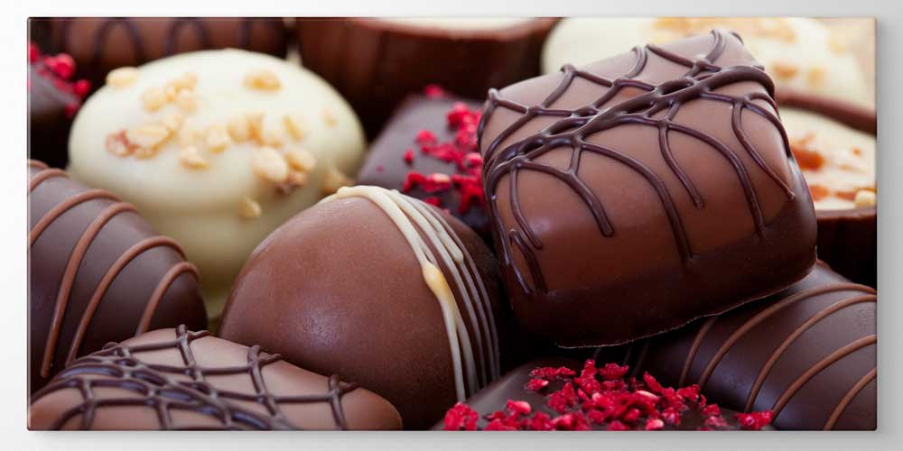 Çikolata Kaplı Pralinler Büyük Ebat Duvar Dekoru – 12436