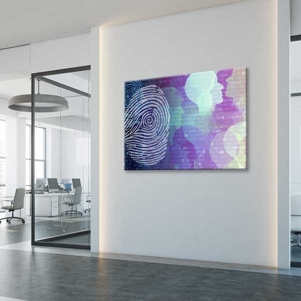 Kimlik Tespiti ve Dijital Güvenlik Kanvas Tablo – 11255