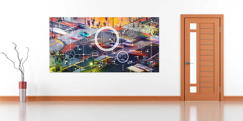 Adalet ve Hukuk Temalı Dekoratif Baskı 11344