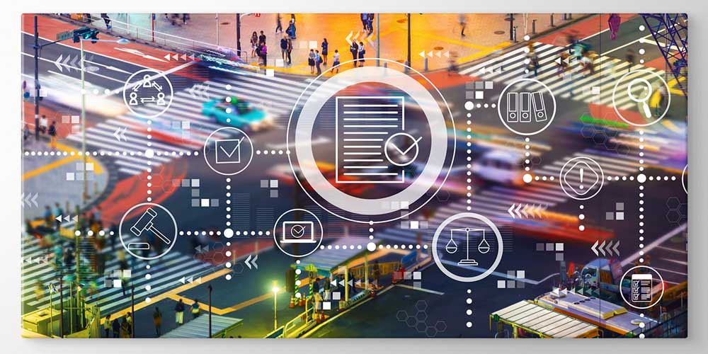 Adalet ve Hukuk Temalı Dekoratif Baskı 11344