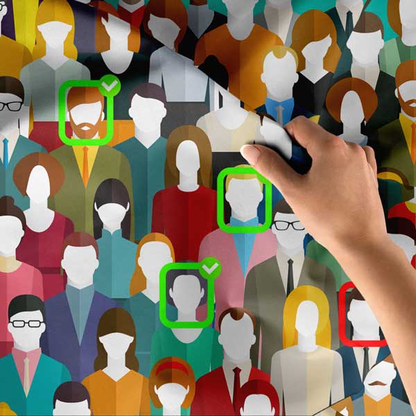 police-wall-tapestry-11120-04 Yüz Tanıma Sistemi Konseptli Duvar Örtüsü 11120