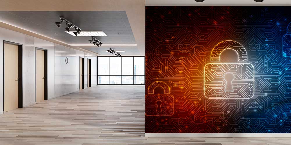 Polis Emniyet Kilit ve Dijital Devre Duvar Kağıdı 11012