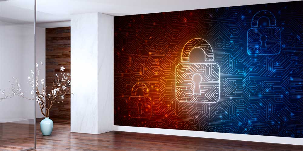 Polis Emniyet Kilit ve Dijital Devre Duvar Kağıdı 11012