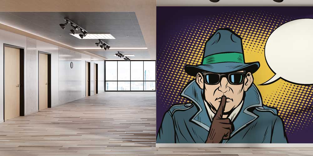 Polis Emniyet Dedektif Pop Art Duvar Kağıdı 11017