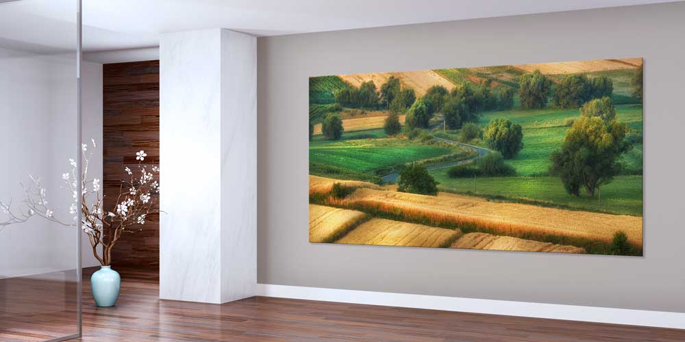 Kırsal Manzara Büyük Ebat Duvar Dekoru 14261