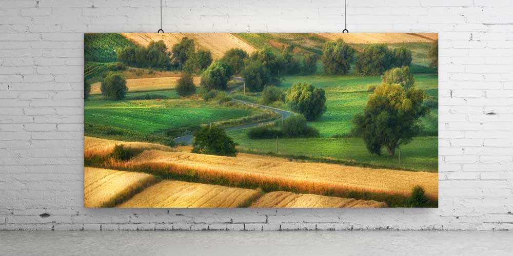 Kırsal Manzara Büyük Ebat Duvar Dekoru 14261