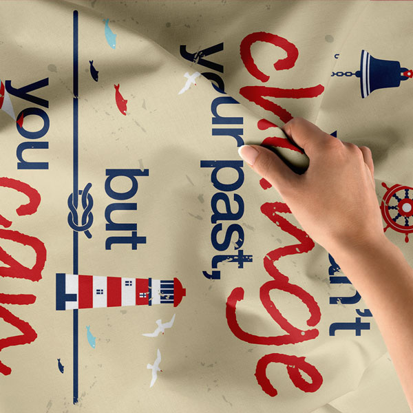 Motivasyon Duvar Örtüsü - Change Your Future 7638