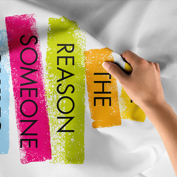 quotes-wall-tapestry-7640-06 Motivasyon Duvar Örtüsü - Be The Reason Someone Smiles 7640