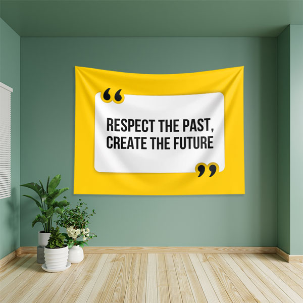 Respect The Past Duvar Örtüsü 8250