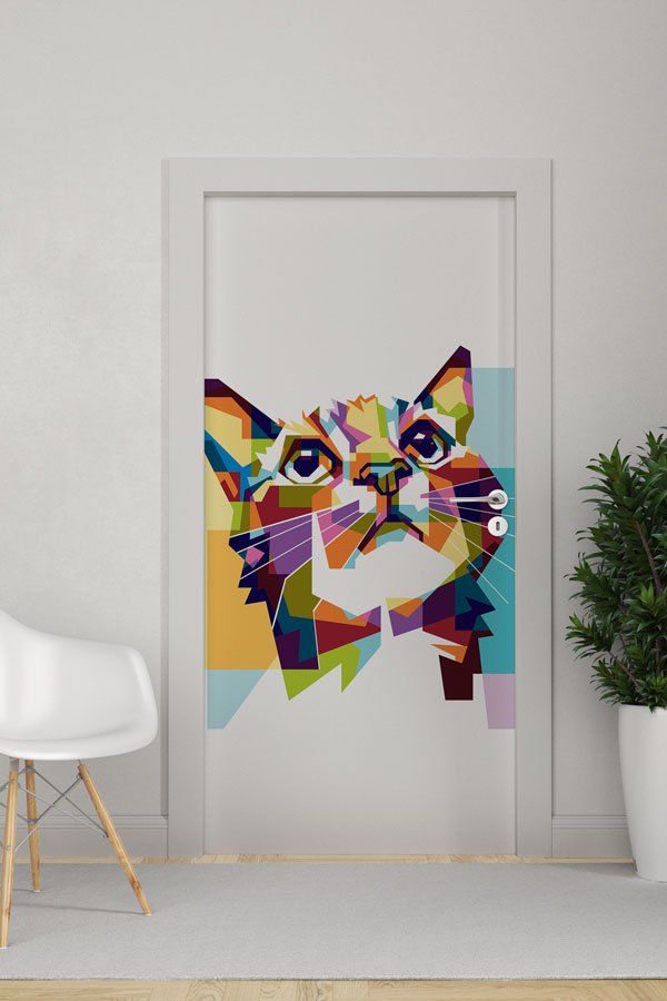 Hayvanlar - Kapı Tasarımı 9316