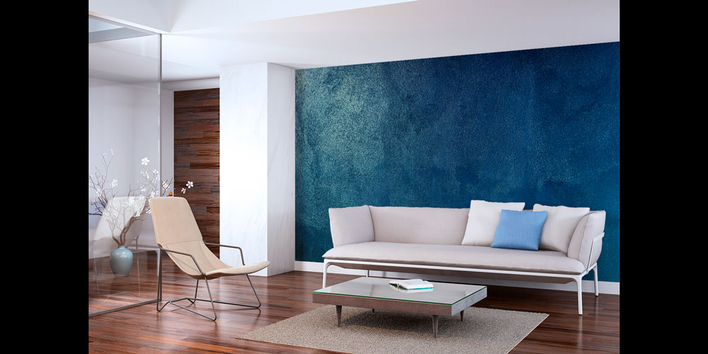 Koyu Mavi Dokulu Duvar Kağıdı 7424