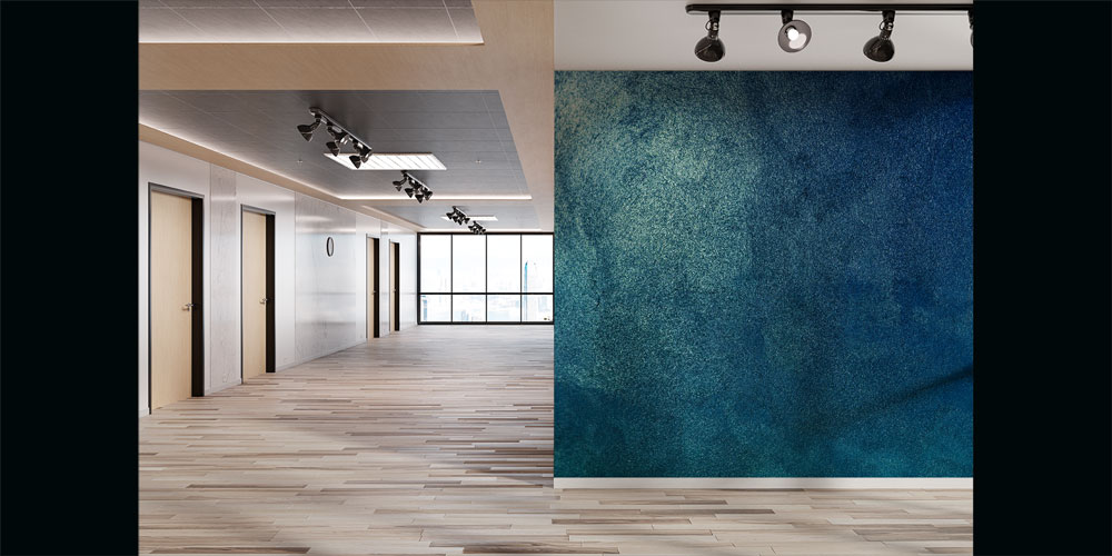 Koyu Mavi Dokulu Duvar Kağıdı 7424