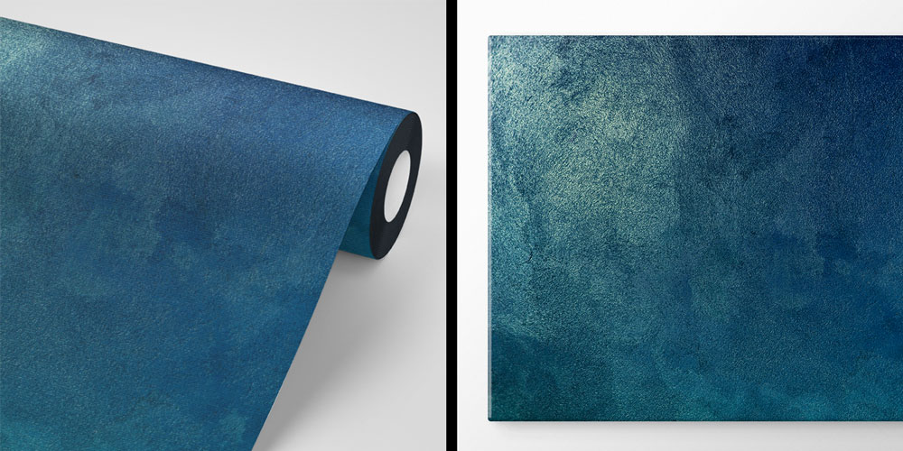 Koyu Mavi Dokulu Duvar Kağıdı 7424