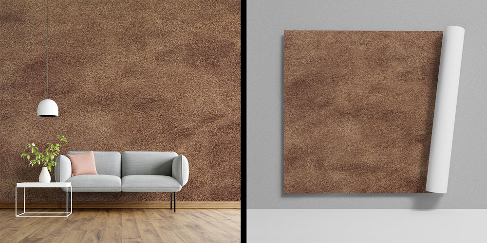 Kahverengi Dokulu Duvar Kağıdı 7425