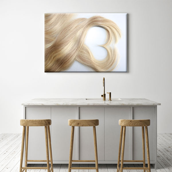 sac-guzellik-duvar-dekor-5644-04 Kalp Şekilli Saç Temalı Kuaför Duvar Tablosu – 5644