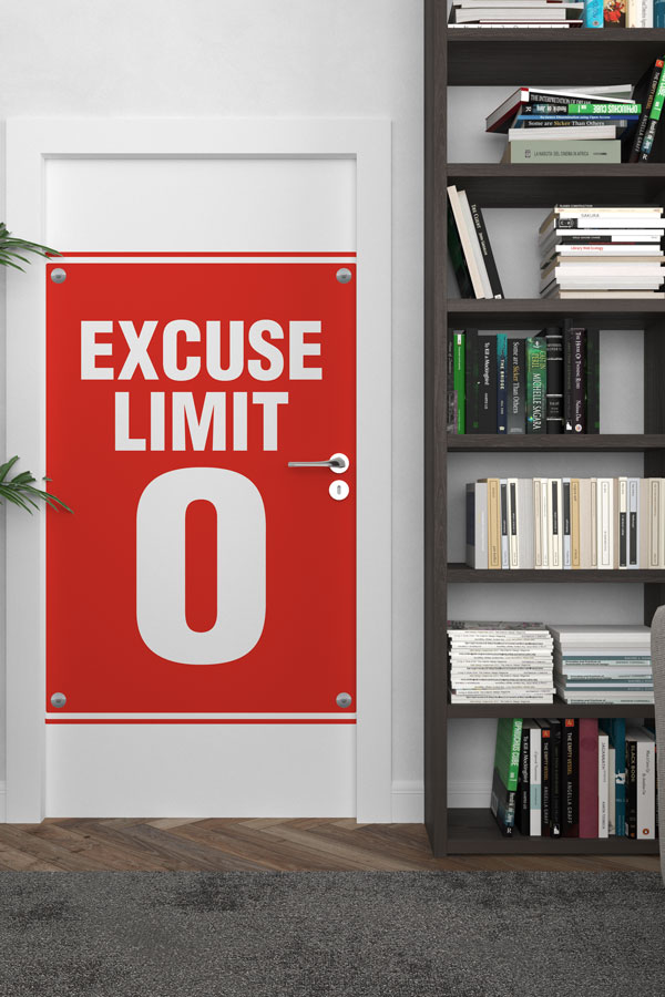 İngilizce Mazeret Limiti Sıfır Kapı Giydirmesi 8713