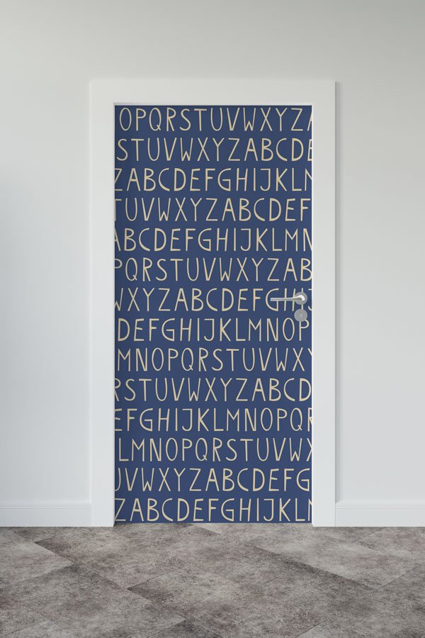 Kapı Giydirme: İngilizce Alfabe Tekrarı 8793