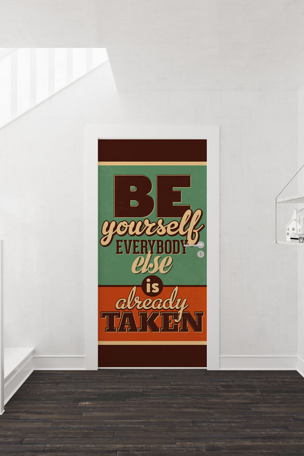 school-class-door-decor-8751-01 Be Yourself Kapı Giydirme 8751