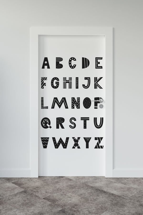 Bebek - Çocuk Odası Kapı Tasarımı 9907