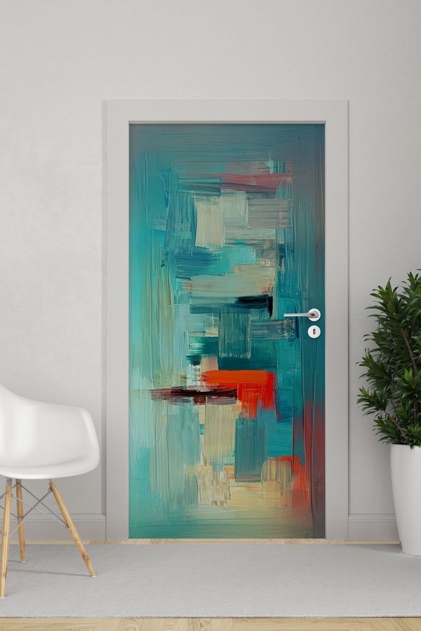 Soyut Sanat Kapı Tasarımı 9227