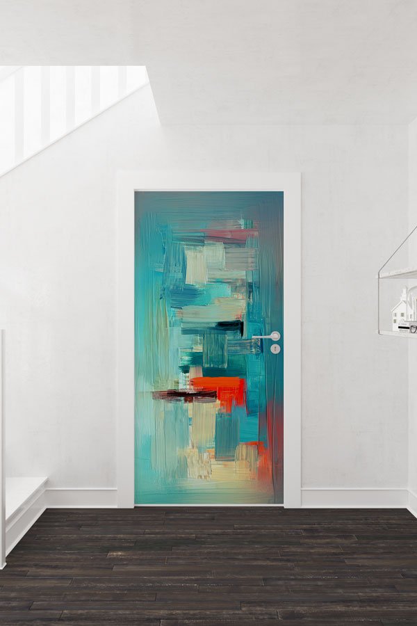 Soyut Sanat Kapı Tasarımı 9227