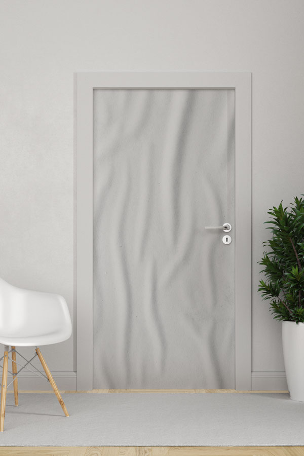 Minimal Beton Dokulu Kapı Giydirme Tasarımı 9236