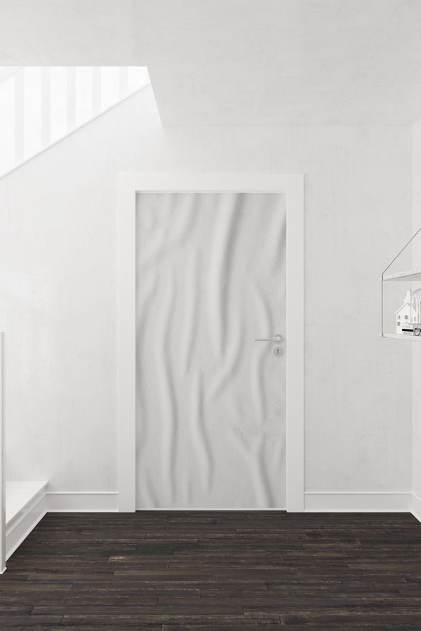 Minimal Beton Dokulu Kapı Giydirme Tasarımı 9236