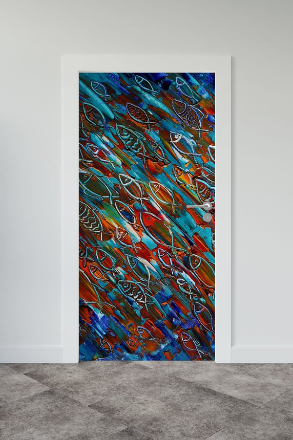 Hayvanlar - Kapı Tasarımı 9310