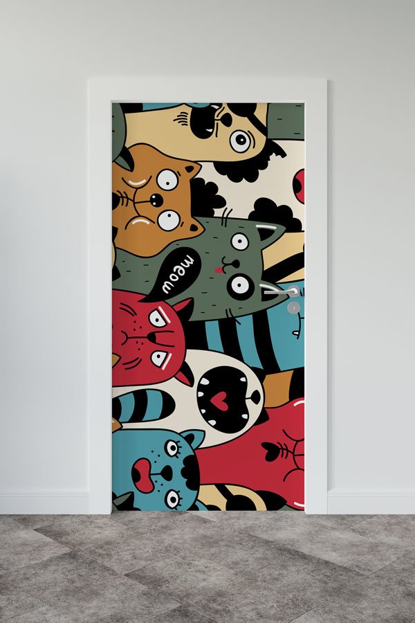 Hayvanlar - Kapı Tasarımı 9314