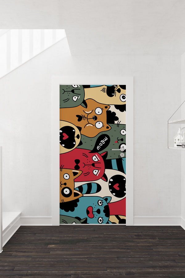 Hayvanlar - Kapı Tasarımı 9314