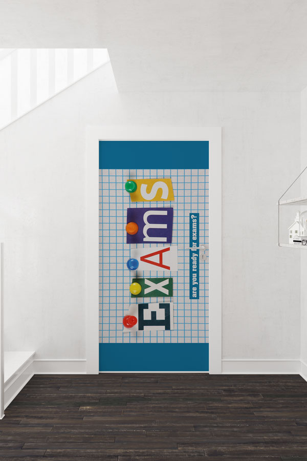 İngilizce Sınavlara Hazırlık Motivasyon Kapı Giydirmesi 8723