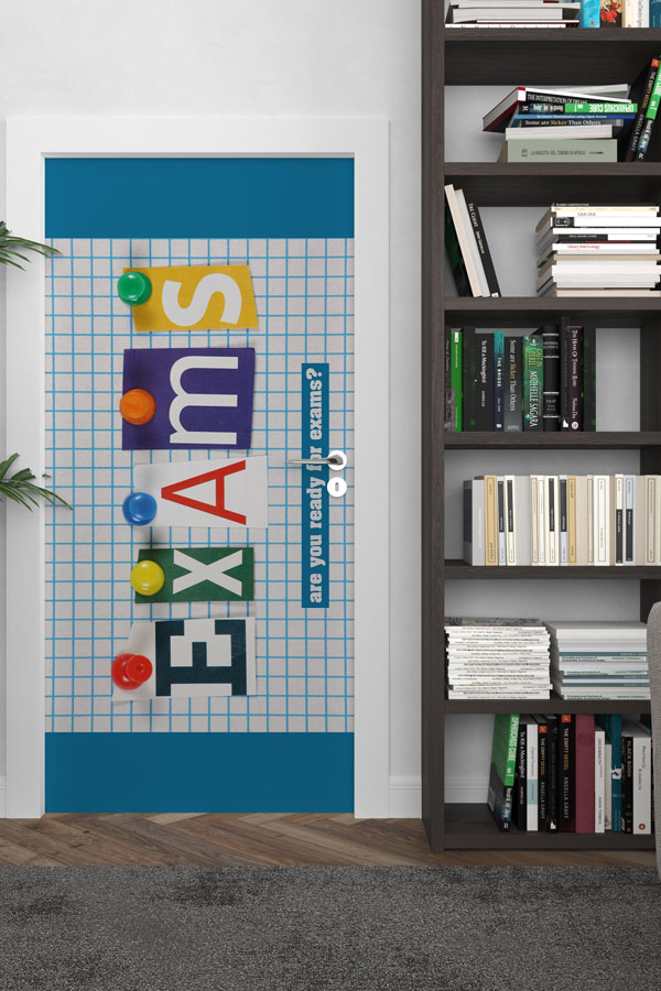 İngilizce Sınavlara Hazırlık Motivasyon Kapı Giydirmesi 8723