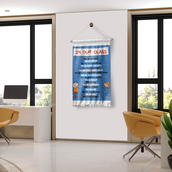 Okul Sınıfı Değerler Flaması - Sınıfımızda Yaptıklarımız 10241