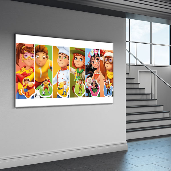 Okul Duvar Dekoru: Çocuk Meslekler – 10389