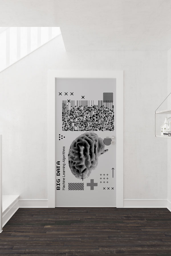 Büyük Veri ve Yapay Zeka Kapı Giydirme - Bilişim Sınıfı & Teknoloji Ofisleri 8890