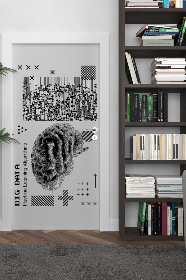 Büyük Veri ve Yapay Zeka Kapı Giydirme - Bilişim Sınıfı & Teknoloji Ofisleri 8890