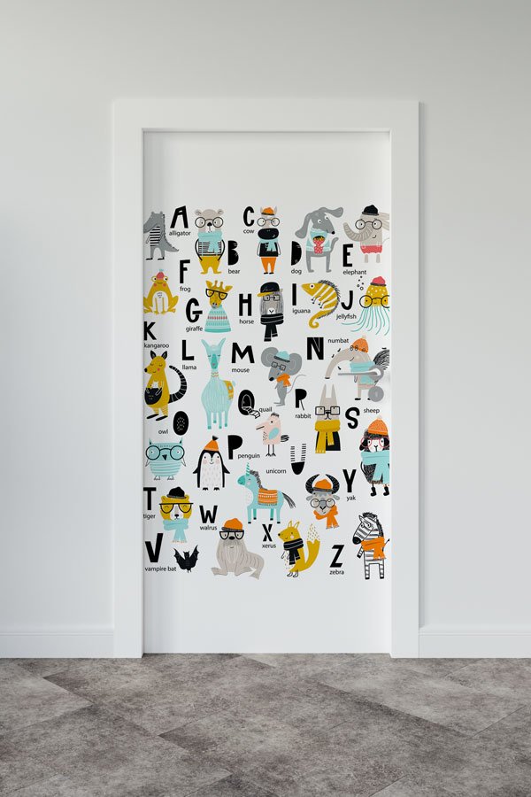 Bebek - Çocuk Odası Kapı Tasarımı 9906