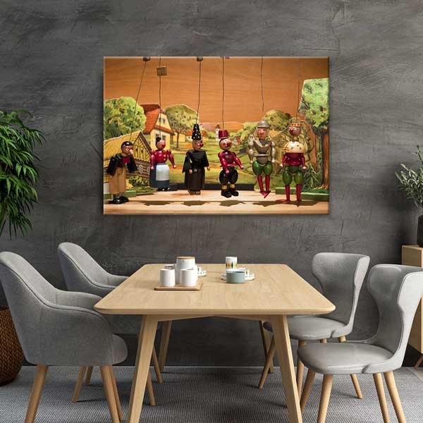 Kukla Tiyatrosu Sahne Sanatları Tablosu – B-130