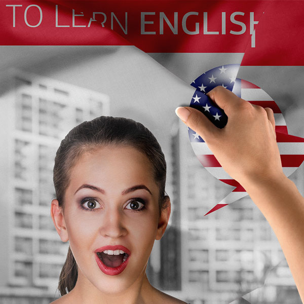 "İngilizce Öğrenme Zamanı" ABD Temalı Duvar Örtüsü 8253