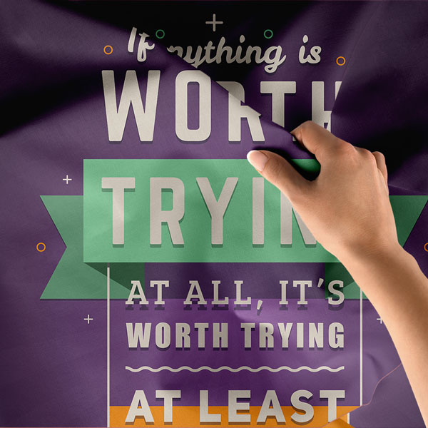 school-wall-art-decor-8436-04 "Denemeye Değerse En Az 10 Kez Denemeye Değer" Motivasyonel Duvar Örtüsü 8436