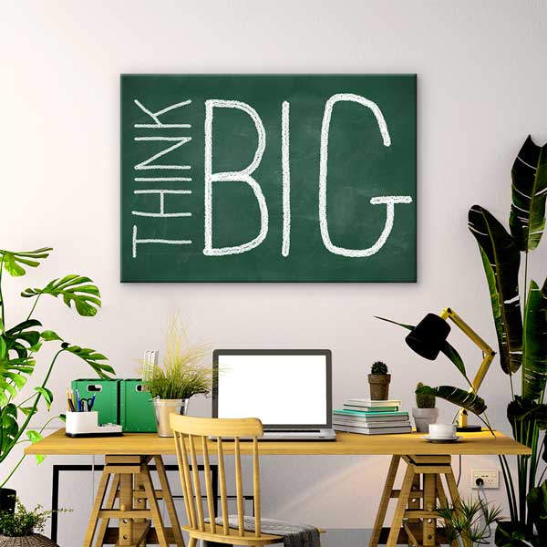 Tutumun Yönünü Belirler Motivasyon Poster Tablo – 4005