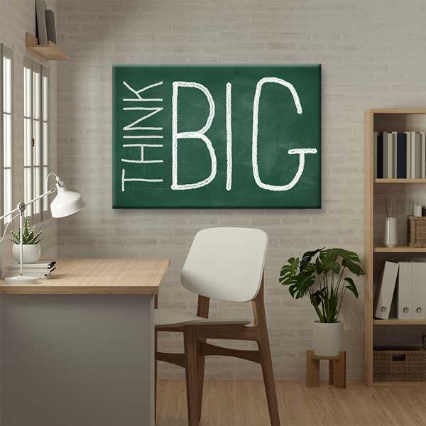 Tutumun Yönünü Belirler Motivasyon Poster Tablo – 4005