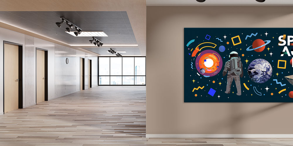 science-class-wall-art-7833-04 Uzay ve Astronot Temalı Büyük Ebatlı Duvar Dekoru 7833