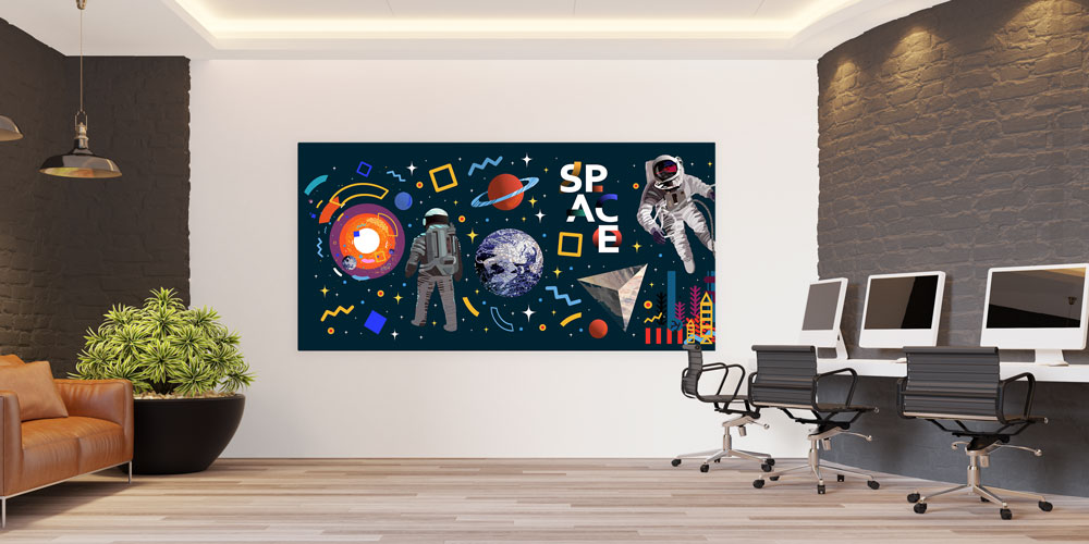 science-class-wall-art-7833-05 Uzay ve Astronot Temalı Büyük Ebatlı Duvar Dekoru 7833