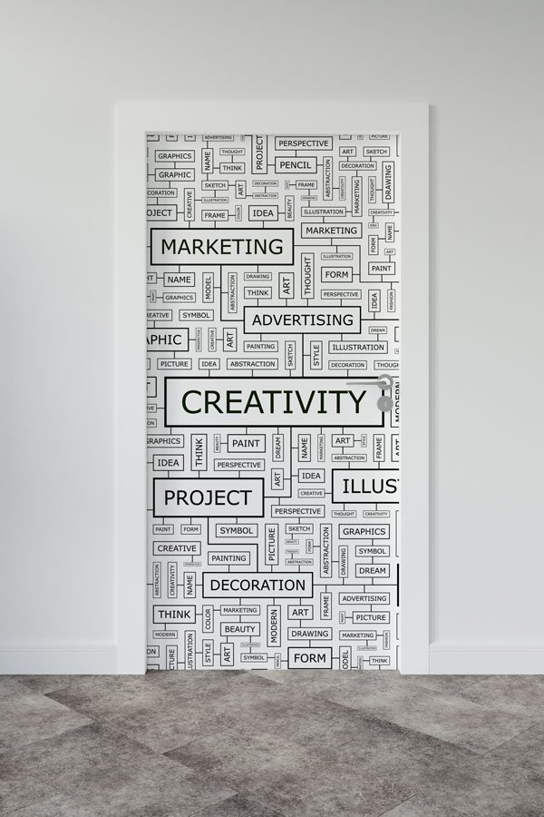 Fen Bilimleri Temalı Kapı Giydirme | Kapı Dekorasyonu 8542