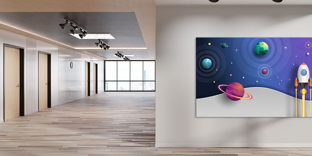 science-class-wall-decor-10227-03 Güneş Sistemi ve Uzay Keşfi Posteri - Çocuk Odası/Sınıf Duvar Dekoru 10227