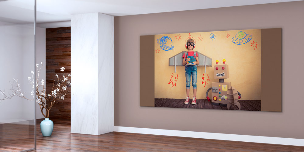 Robot ve Uzay Temalı Büyük Ebat Duvar Dekoru 7810