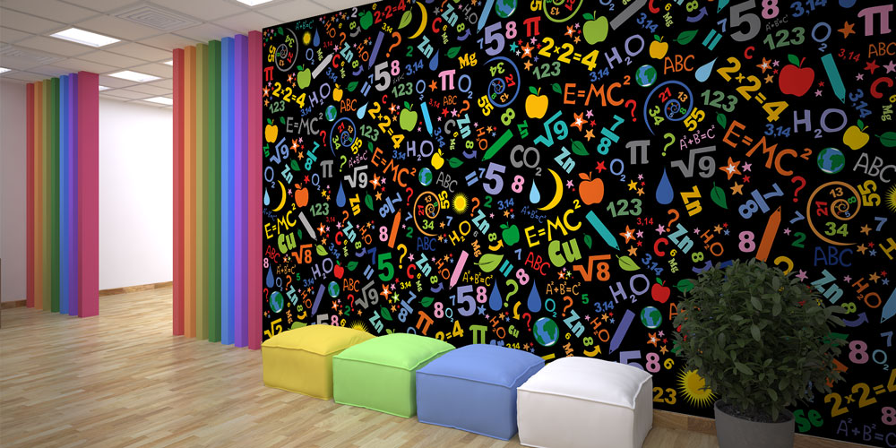 science-class-wallpaper-10325-03 Eğitim ve Bilim Temalı Duvar Kağıdı - Eğitim Kurumları için Sanatsal Duvar Giydirme 10325